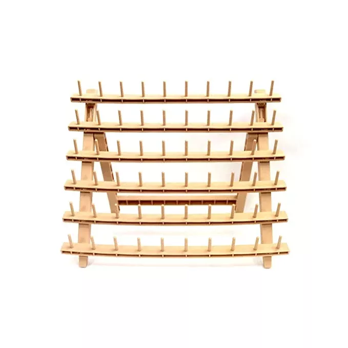 Laflare Braid Rack 60 Spools, P.P Braiding Hair Stand, Thread Rack, Sewing Organizer, Quilting, Embroidery – Versatile Extension Holder