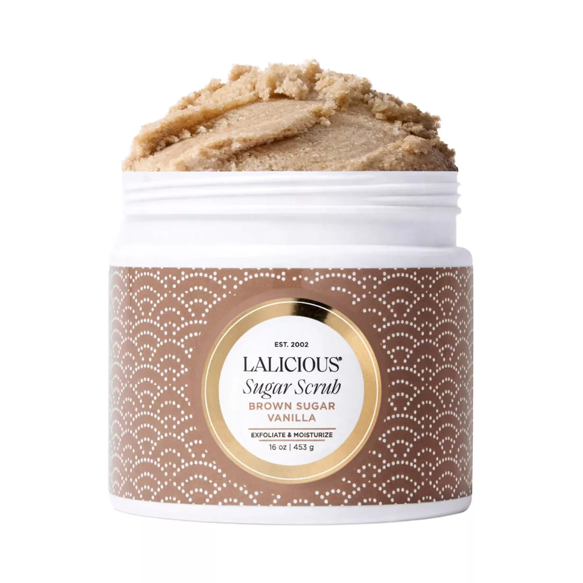 LALICIOUS Brown Sugar Vanilla Sugar Scrub