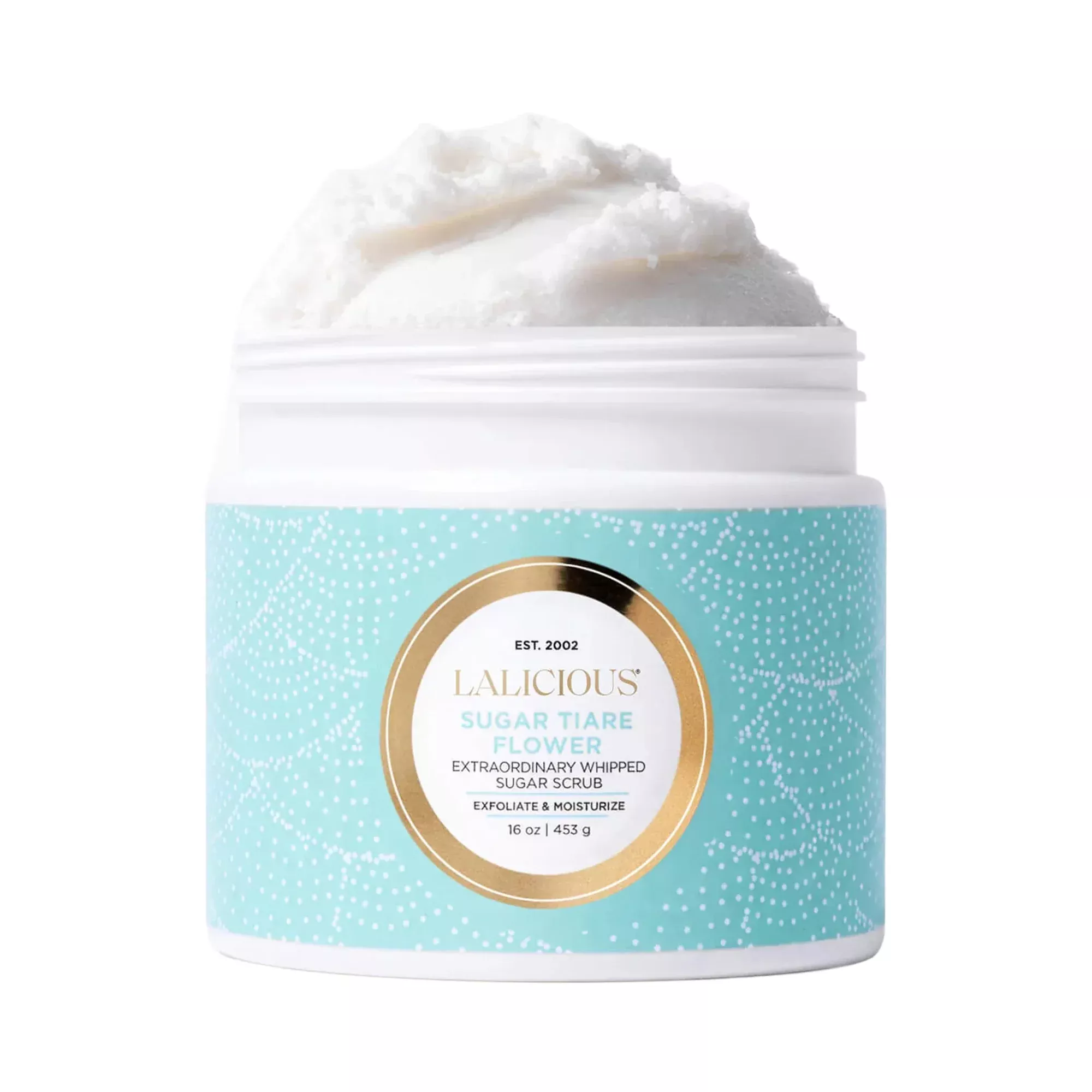LALICIOUS Sugar Tiare Flower Sugar Scrub