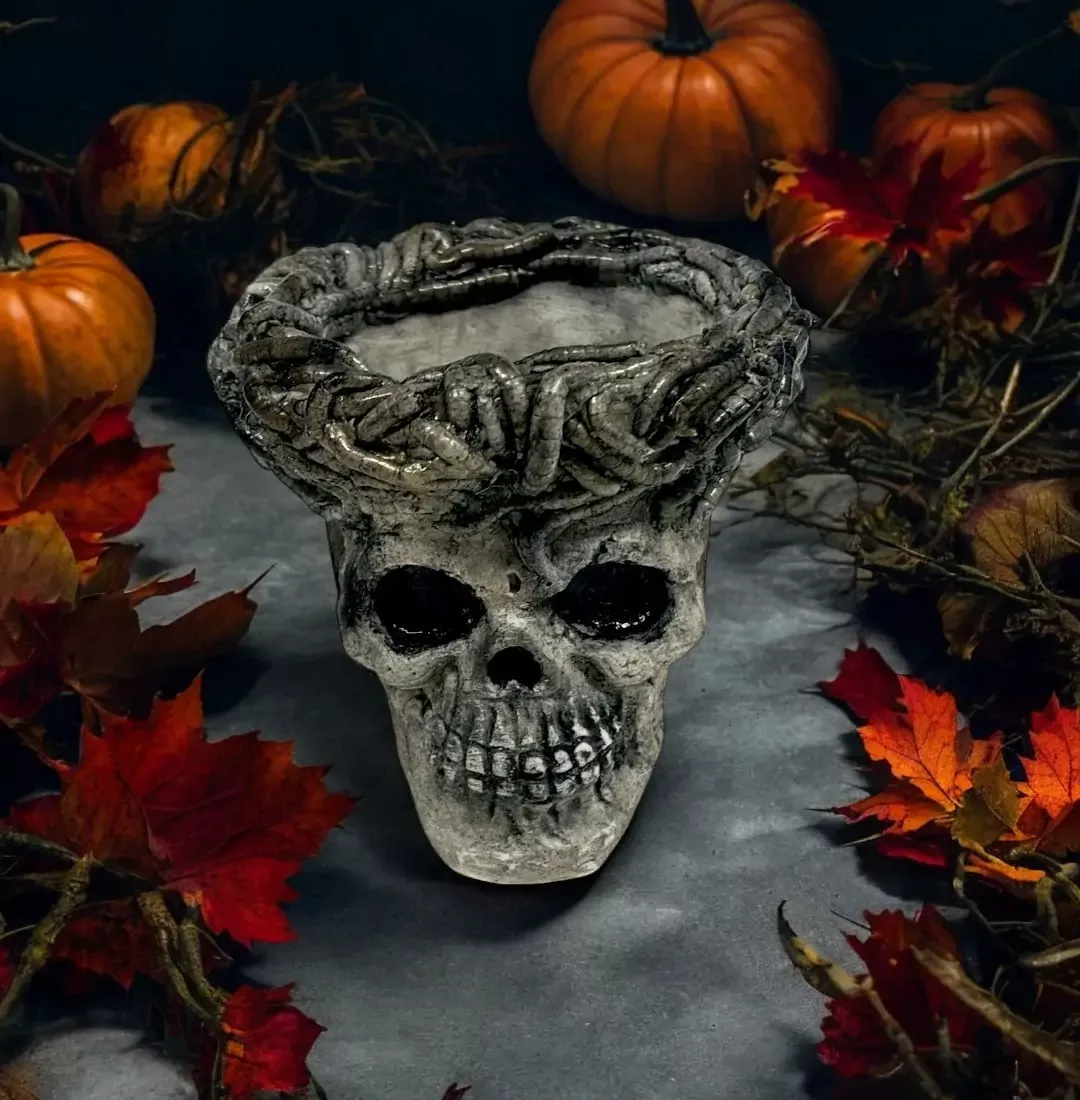 Large Skull Shaving Bowl