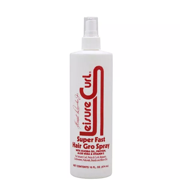 Leisure Curl Super Fast Hair Gro Spray 16oz