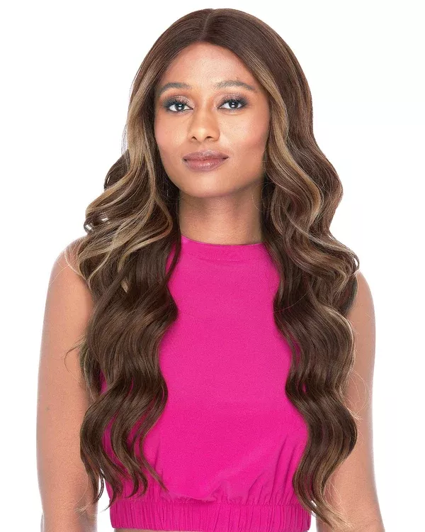 LF Samone Lace Front & Monofilament Part Synthetic Wig by Sepia