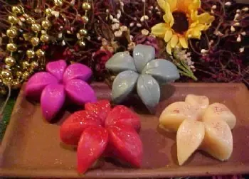 Lily Flower Small Soap 1 Cavity Silicone Mold 1910