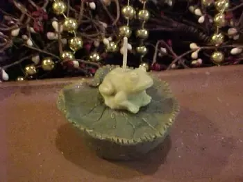 Lily Pad Floater 1 Cavity Silicone Mold 1887