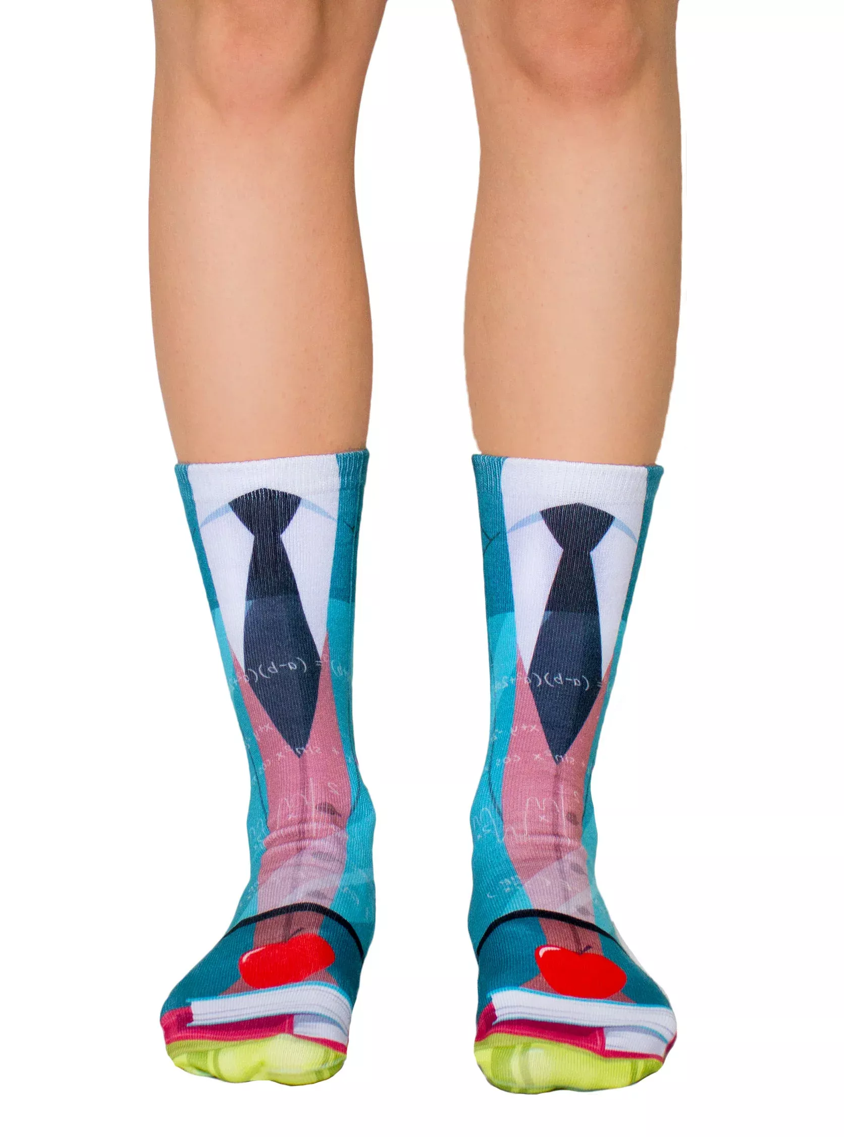 Living Royal Teacher Crew Socks Model No. 7213C - 1 Pair