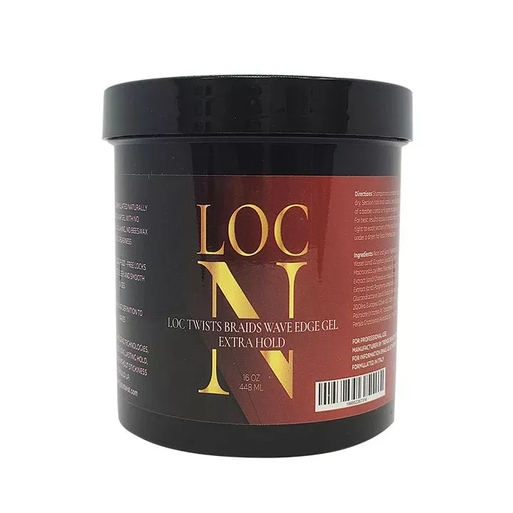LOC N - Locs Twists Braids Wave Edge Gel Extra Hold