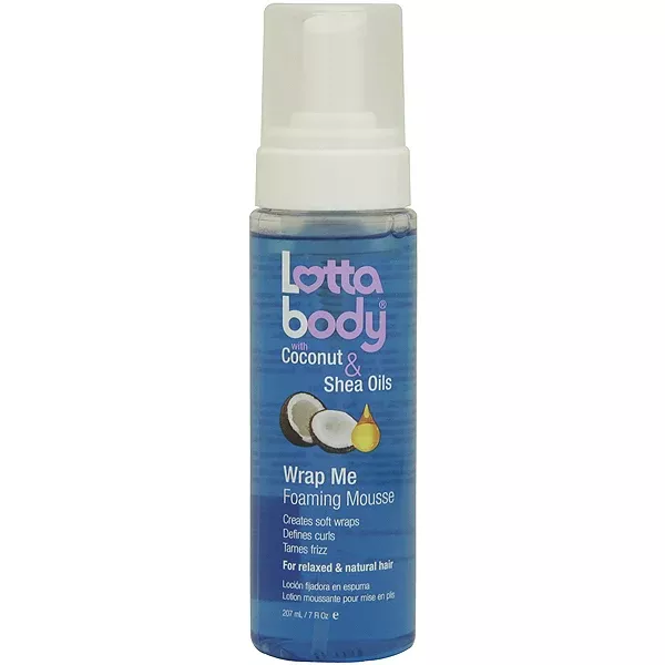 Lottabody Coconut & Shea Oils Wrap Me Foaming Mousse 7oz