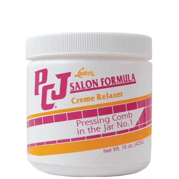 Luster's PCJ Creme Relaxer Pressing Comb in the Jar 15oz