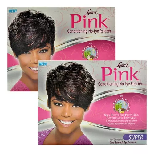 Luster’s Pink Luster’s Conditioning No-Lye Relaxer One New Growth/ Retouch Application