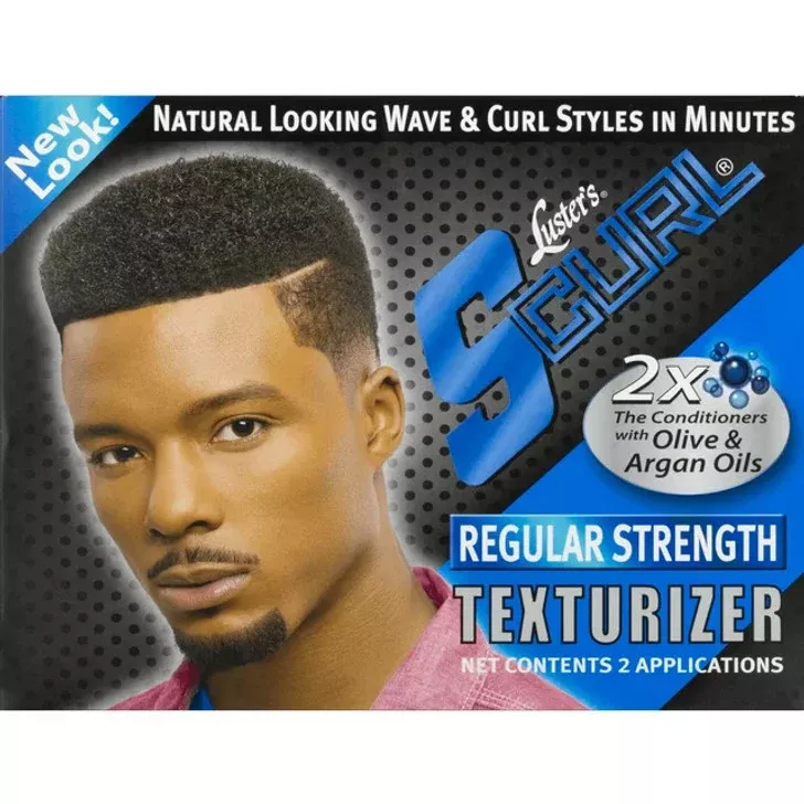 Luster's S-Curl Texturizer Regular Strength | 1 Application Hair Texturizer Kit