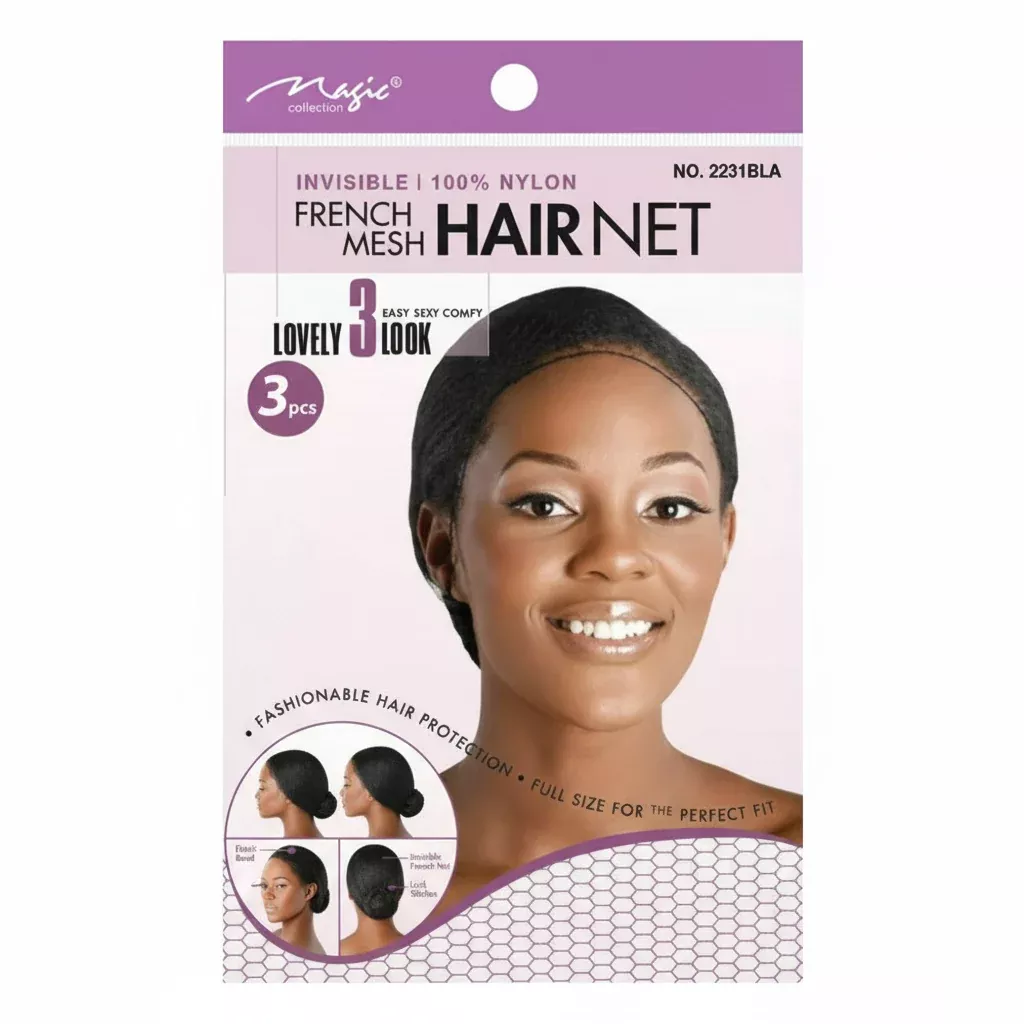 Magic Collection French Mesh Hair Net - 2231BLA