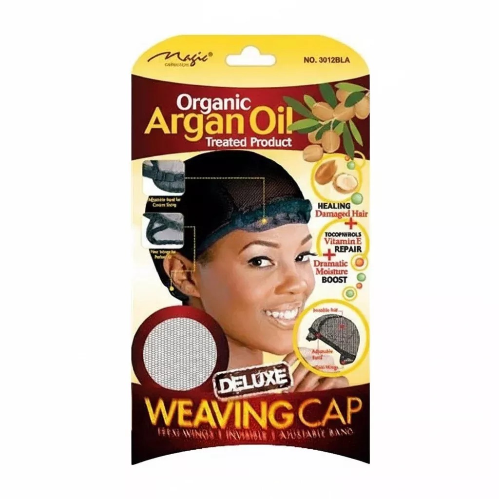 Magic Collection Organic Argan Oil Weaving Cap - 3012BLA