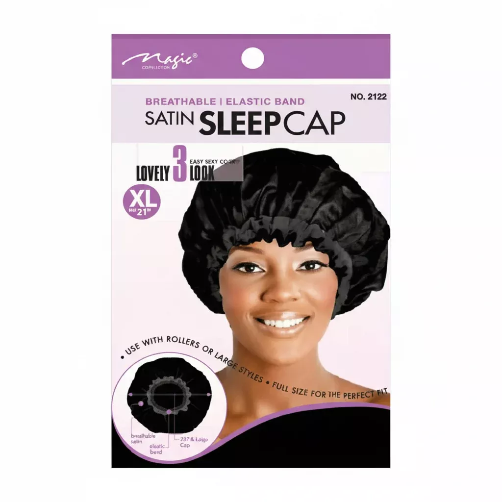 Magic Collection Satin Sleep Cap - 2122AST