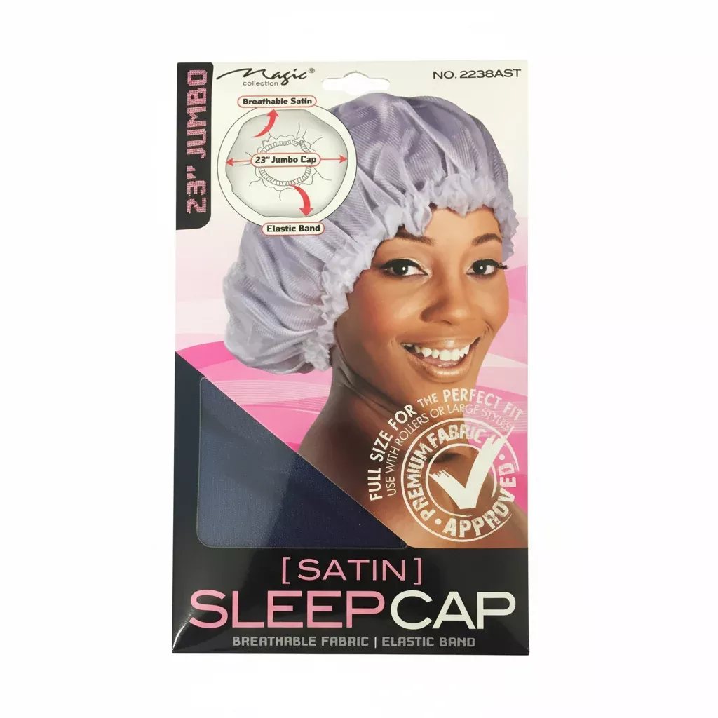 Magic Collection Satin Sleep Cap - 2238