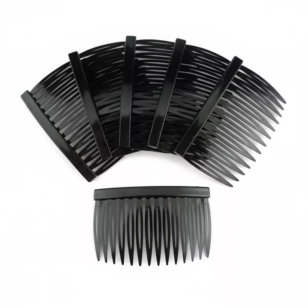 MAGIC COLLECTION SIDE COMBS NO.7612BLA