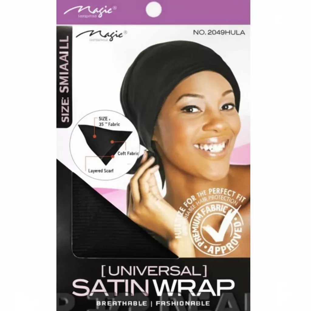 Magic Collection Universal Satin Wrap - 2249BLA