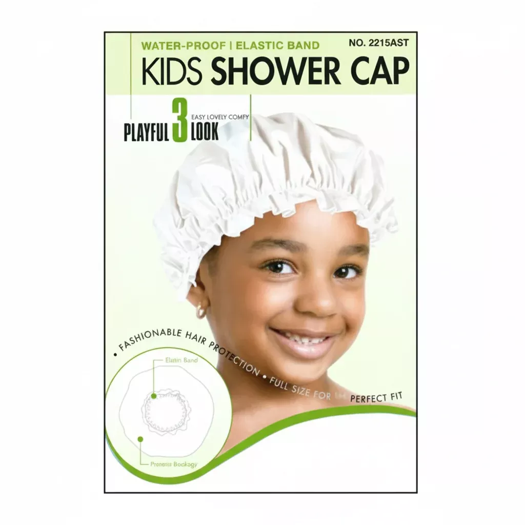 Magic Collection Water-proof Kids Shower Cap - 2215AST