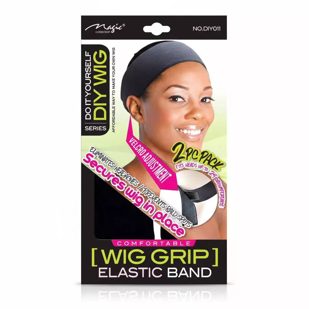 Magic Collection Wig Grip Elastic BandBlack DIY011