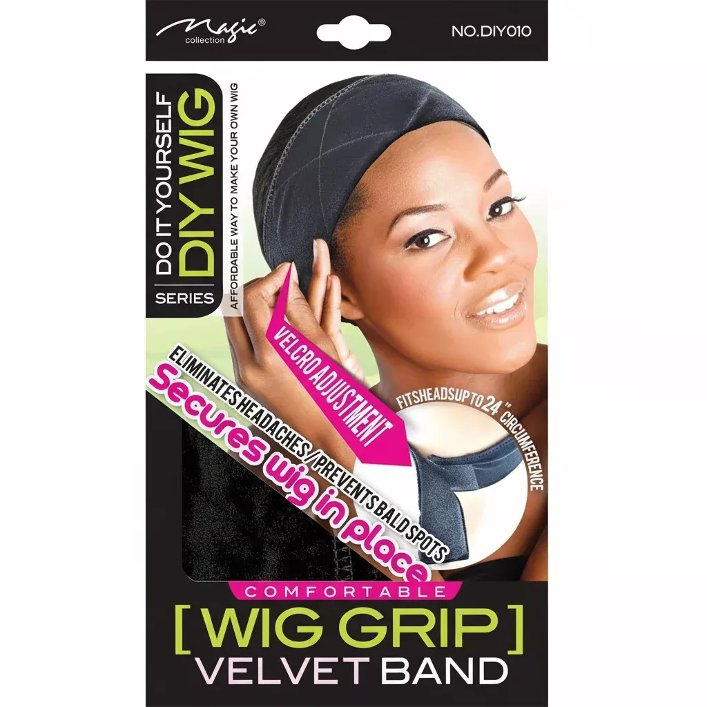 Magic Collection Wig Grip VelvetBandBlack DIY010
