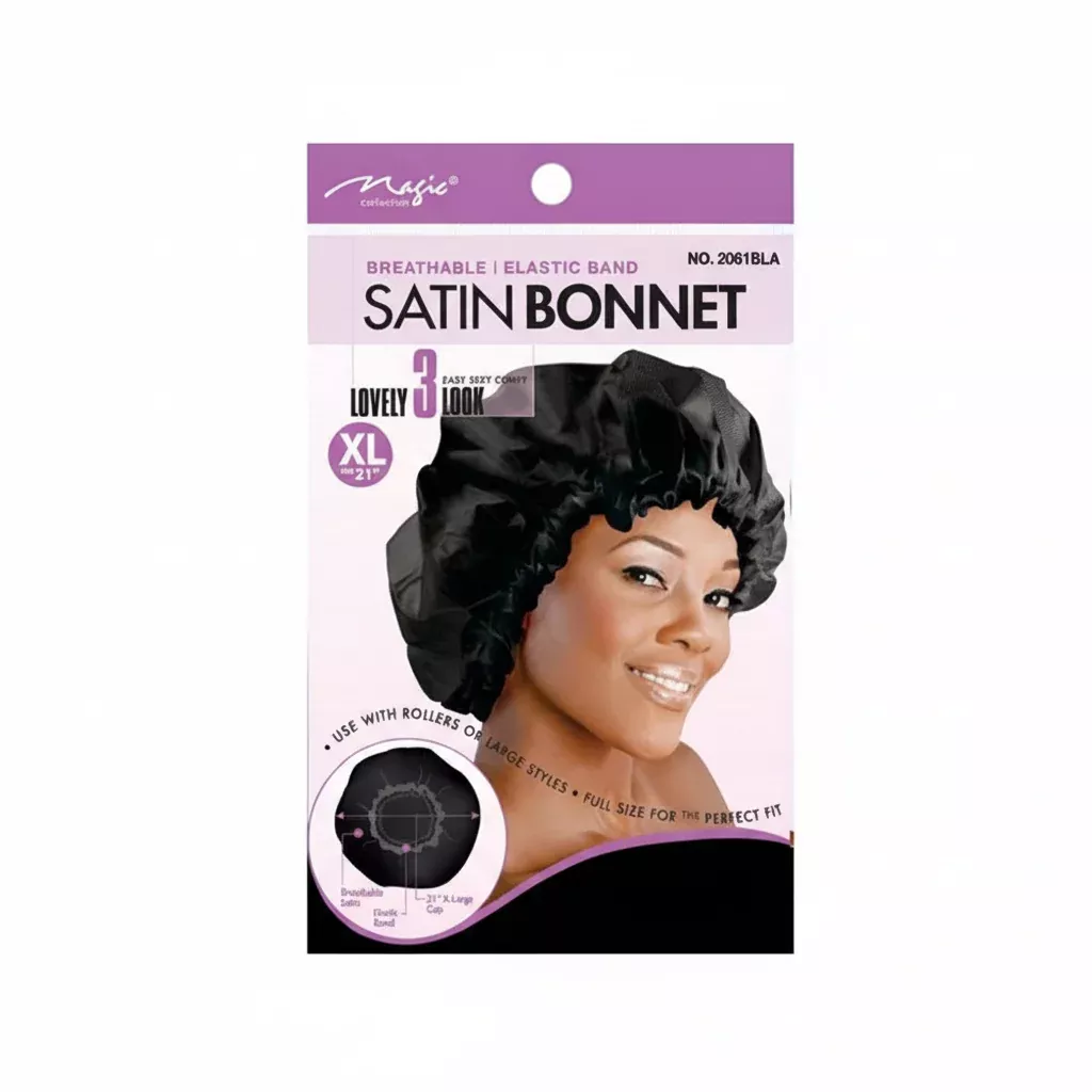 MagicCollectionSatinBonnet - 2061BLA