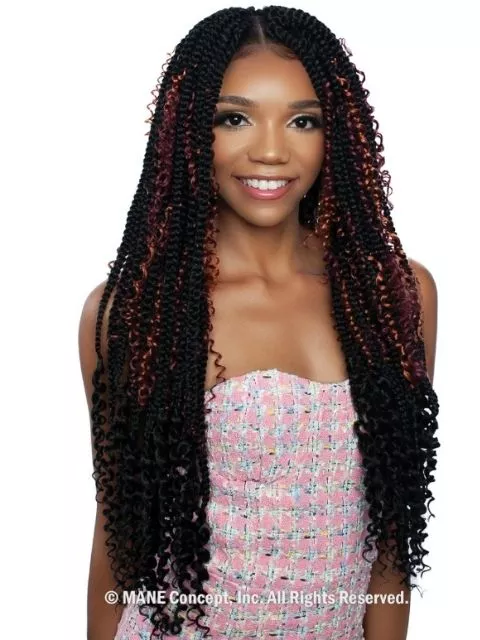Mane Concept Afri Naptural 3X BOHO BOX BRAID 24″ BOX317