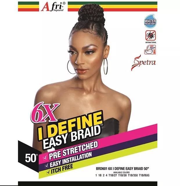 MANE CONCEPT Afri Naptural 6X DEFINE EASY BRAID 50 "