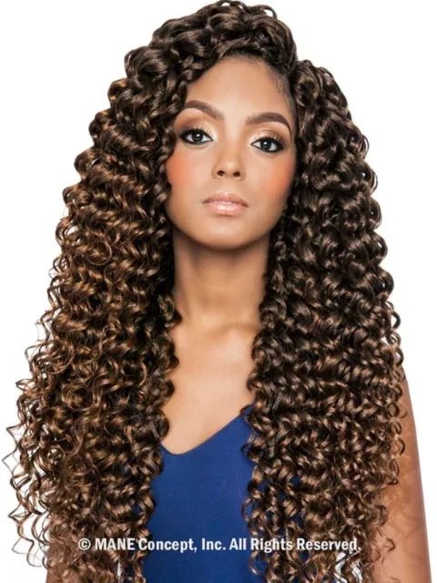 Mane Concept Afri Naptural CBP WATER FALL Pre-stretched Braid 18 CBP05