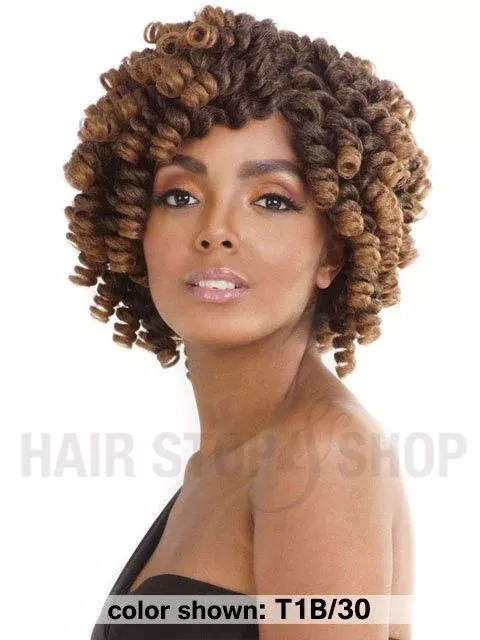 Mane Concept Afri Naptural Quick Curlon CASSIE CURL Crochet Loop Braid 10 QCC10