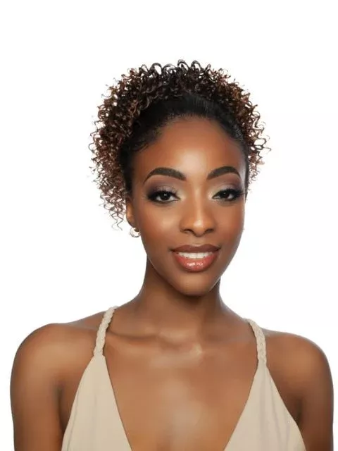 Mane Concept Brown Sugar Wrap&Tie DrawString BS STRAW COIL CURL WNT 10- BSWNT15