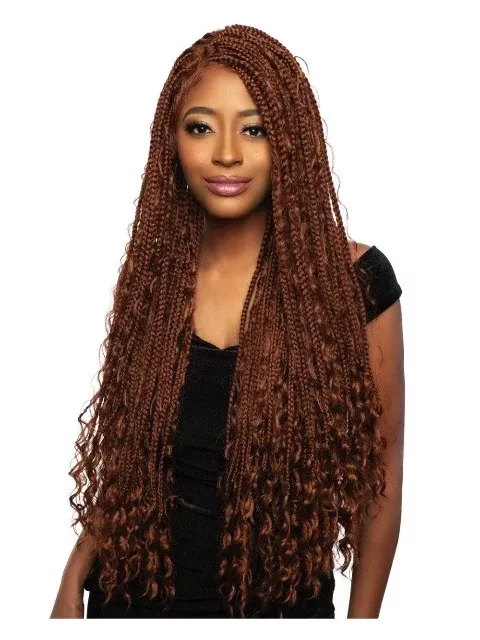 Mane Concept HD Inspire Braid 13×4 Free Part Lace Front Wig – RCHB208 BOHO BOX BRAID 30