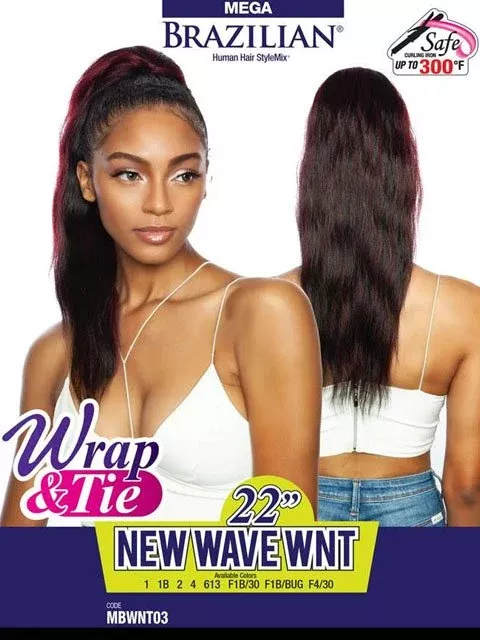 Mane Concept Mega Brazilian Wrap&Tie Drawstring - NEW WAVE WNT 22 MBWNT03