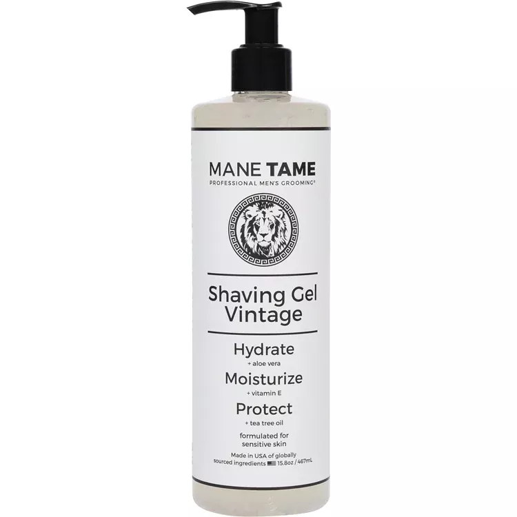 MANE TAME Vintage Shaving Gel 16oz