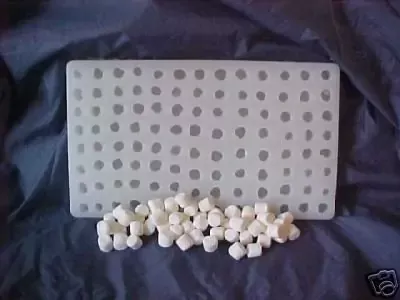 Marshmallow Mini Embeds 104 Cavity Silicone Mold 6022