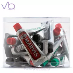 Marvis 24 Tube Sampler Pack with Original Flavors (Amarelli, Cinnamon, Classic Strong)