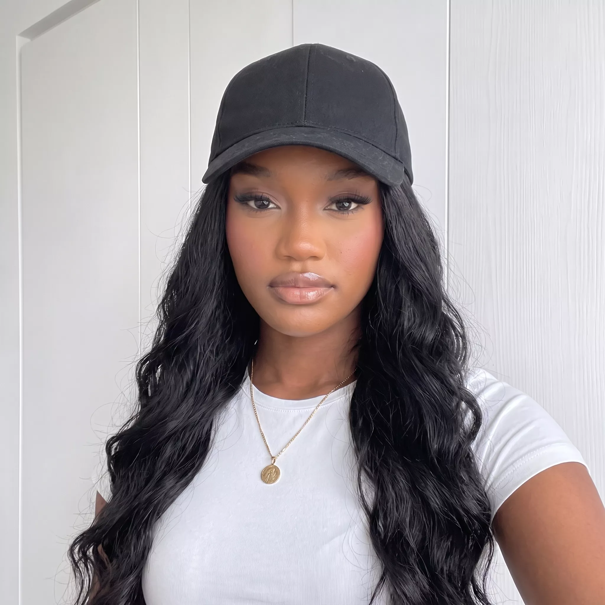 MAYA CAP WIG BODY WAVE 24" COLOR 1B