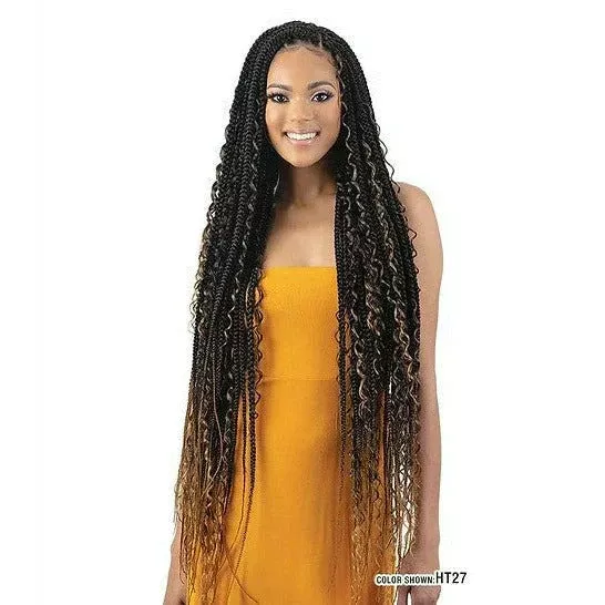 MAYDE BEAUTY: 3X WATERFALL BOX BRAID 34″ CROCHET BRAIDS