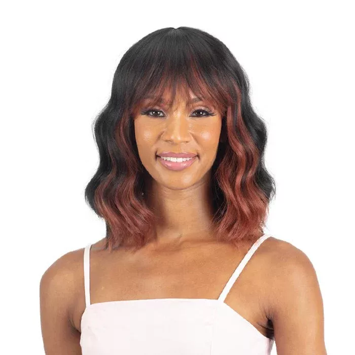Mayde Beauty Mocha 100% Human Hair Blend Wig - DELIGHT