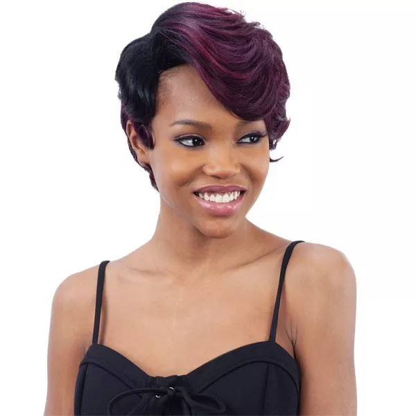 MAYDE BEAUTY SYNTHETIC INVISIBLE 5 " LACE PART WIG - AMARA