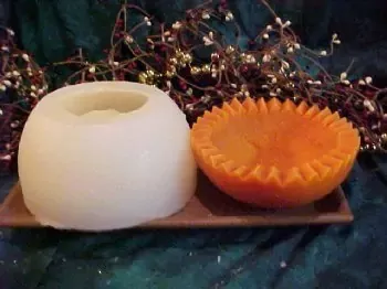 Melon Bowl Designer Top 1 Cavity Silicone Mold 3019