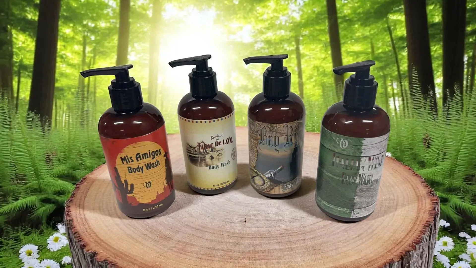 Men’s Natural Luxurious Body Wash 8.0Z