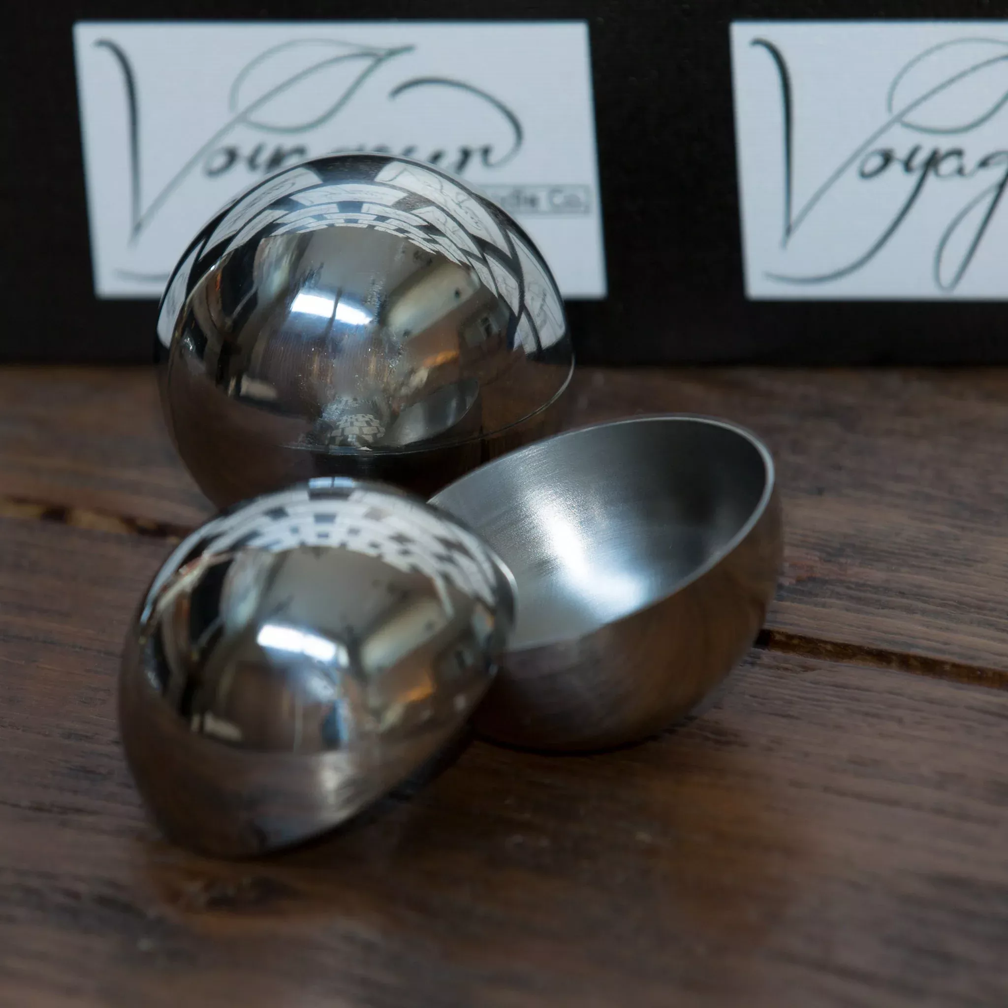 Metal Bath Bomb Mold - 2.5" Diameter