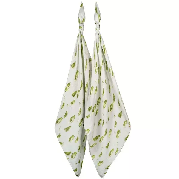 MILKBARN BAMBOO BURP CLOTH LEAPFROG SET