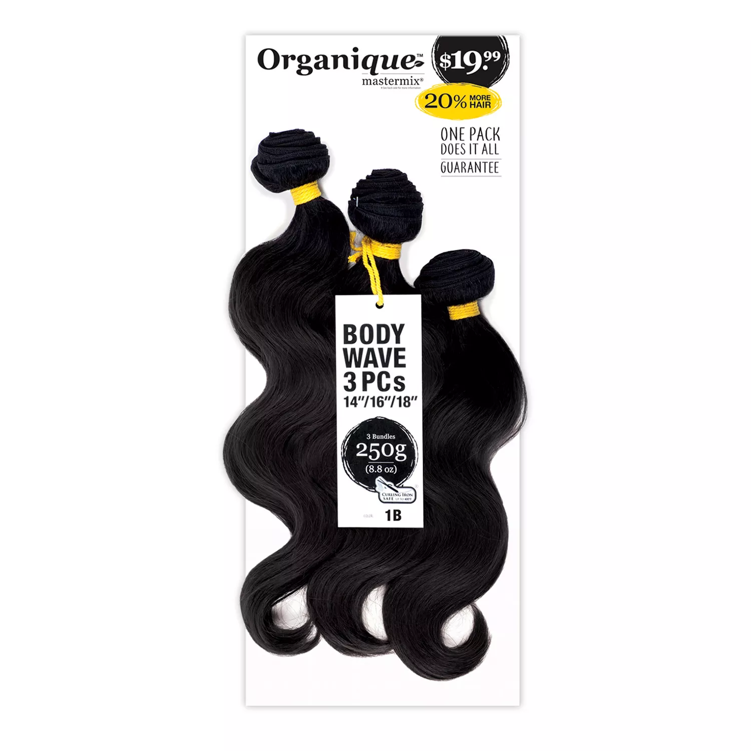 Milky Way Weave Organique Body Wave 3Pcs