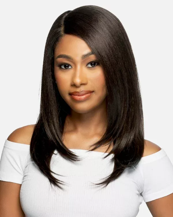 Mina Lace Front & Lace Part Synthetic Wig by Vivica Fox