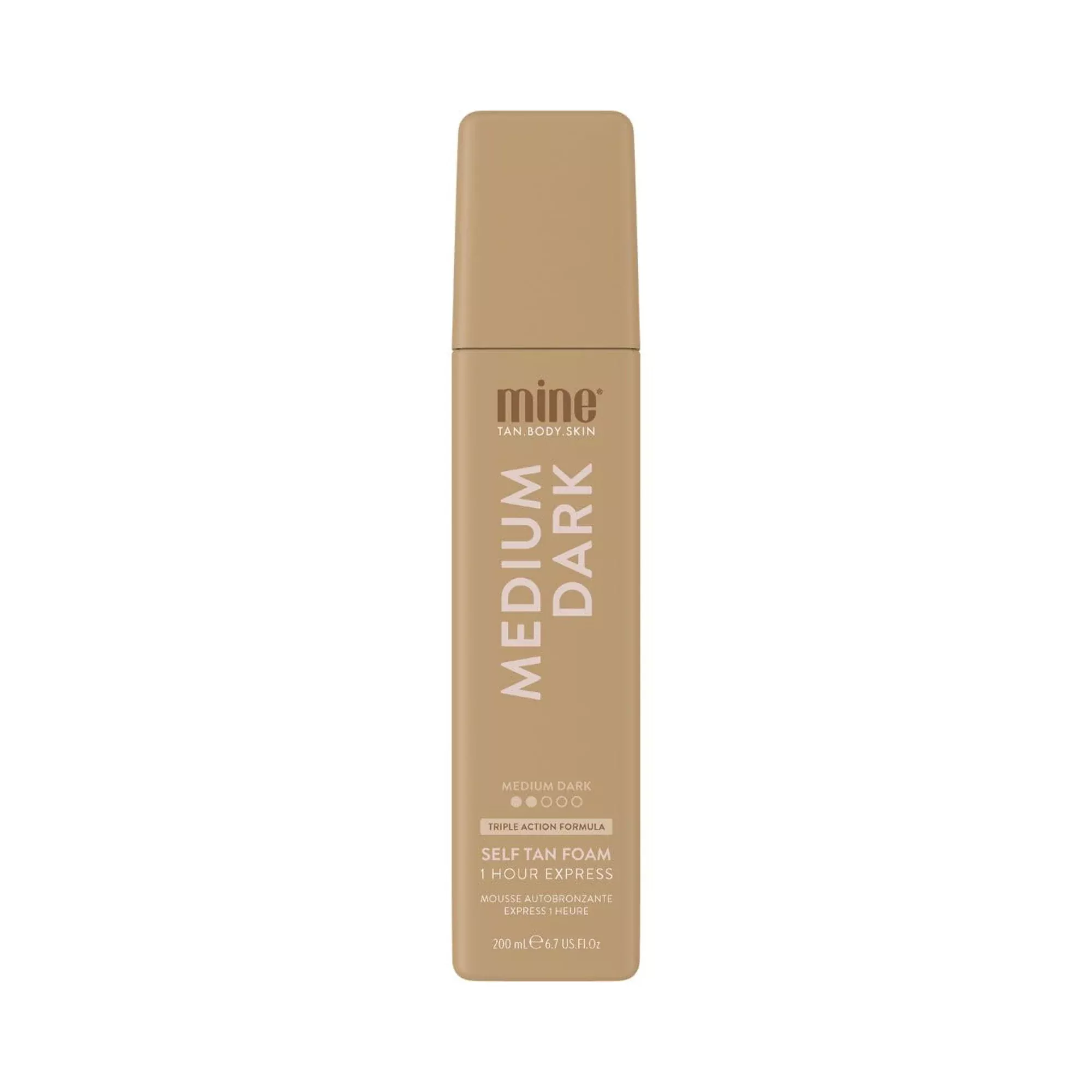 MineTan Medium Dark Self Tan Foam