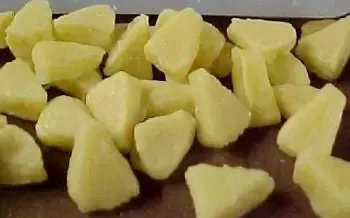 Mini Mini Pineapple Chunk Embeds 40 Cavity Silicone Mold 799