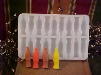 Mini Soda Coke Bottles Tarts18 Cavity Silicone Mold 6012
