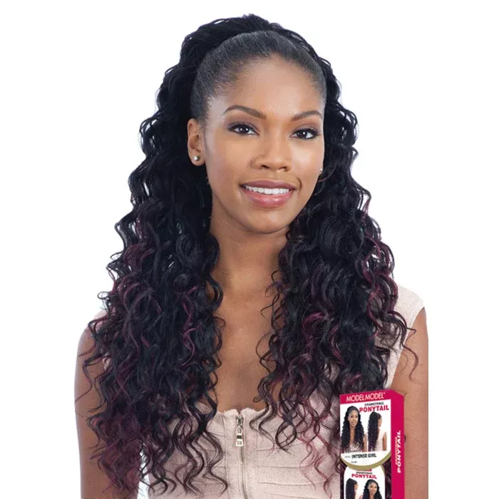 Model Model Drawstring Ponytail - INTENSE GIRL