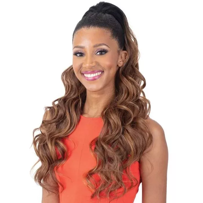 Model Model Gardenia Drawstring Ponytail – LOOSE DEEP 26″