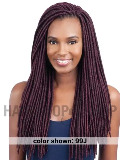 Model Model Glance 2X MEDIUM SOFT FAUX LOC Braid 18 GB072 *SALE